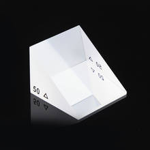 Prism 50 Degree 40mm High-precision Ophthalmic Strabismus Correction Rhomboid Prism Wedge Optical Glass Block Right-angle Prism 2024 - buy cheap