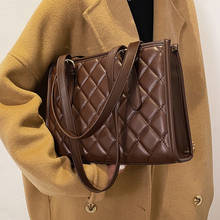 Женская сумка-тоут из искусственной кожи, небольшая дизайнерская сумка через плечо 2024 - купить недорого