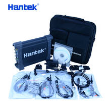 Hantek-osciloscópio dso3254a 4 canais, usb, 250mhz, 1gsa/s, gerador de sinal de armazenamento para pc, analisador de forma de onda, testador 2024 - compre barato