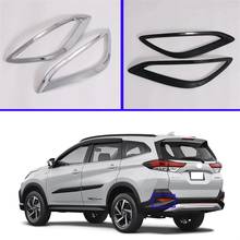 For Toyota Rush F800 F850 2018 2019 2020 Car-Styling Accssories Rear Tail Fog Light Foglight Lamp Cover Trims Auto Sticker 2024 - buy cheap