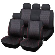 Conjunto de capas para assento de carro aimaao, de poliéster, universal, para a maioria dos carros, para vw, audi a4, a5, sportback, a6, c5, skoda, octavia 2 2024 - compre barato