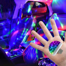 2021 NEW Multi Color USB LED Car Interior Lighting Kit Atmosphere Light Neon Colorful Lamps Interesting Portable Accessories 2024 - купить недорого