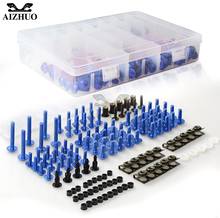 Parafusos de carenagem de motocicleta, kit de parafusos com mola para yamaha nmax 125, nmax 155, xmax 300, xmax 400, xmax 250, aerox 155 2024 - compre barato