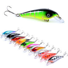 1pcs Fishing Crankbait  Lures Minnow 5.7cm/4.4g 3D Eye Artificial Fishing Bait River Perch Hard Bait Sinking Wobbler De Pesca 2024 - buy cheap