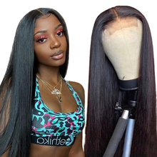 Getarme Hair Brazilian Wig 4x4 Straight Lace Closure Wig Pre Plucked Human Hair Wigs With Baby Hair Non-Remy Lace Wig 2024 - buy cheap