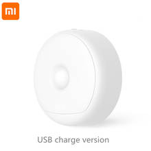 Xiaomi mijia yeelight led night light infravermelho magnético com ganchos sensor de movimento corpo remoto para xiaomi casa inteligente versão usb 2024 - compre barato