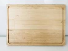 Organic Maple Wood Cutting Board with Juice Groove - Best Kitchen Chopping Board for Meat (Butcher Block) Cheese and Vegetables 2024 - buy cheap