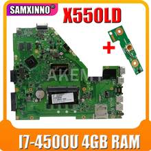 GT840M I7-4500U 4GB X550LD placa base para For Asus X550LD X550LC A550L W518L X550LN placa base de computadora portátil de la prueba original de la placa base 2024 - compra barato