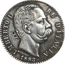 1883 Italy 1 lire COINS COPY 2024 - buy cheap