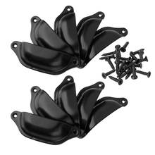 Victorian style Shell Kitchen Cupboard Drawer Cabinet Pull Handle Black Pack of 10 2024 - buy cheap