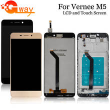 Black/Gold 5.2" For Vernee M5 LCD Display + Touch Panel Screen Digitzer Assembly With Frame Phone Repair Glass +Repair Tools 2024 - buy cheap