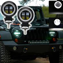 Super bright 20w led work light Spot lights halo ring car offroad driving lights 2024 - buy cheap