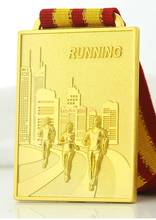 Marathon Medal Running Competition Track And Field Sports Medal City Orientation Event Event Commemorative Card 2021 2024 - buy cheap