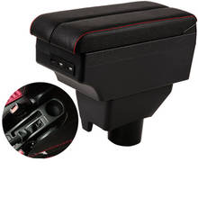 For Toyota Yaris L New Vios armrest box central Store content Storage box with USB interface 2024 - buy cheap