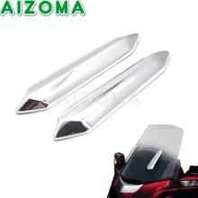 ABS Motorcycle Accessories Chrome Trims Windscreen Accent Trim Cover For Honda Goldwing GL1800 Tour DCT Airbag 2018 2020 2021 2024 - buy cheap