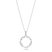 Authentic 925 Sterling Silver Shards of Sparkle Fashion Pendant Necklace Fit Pandora Women Bead Charm Gift DIY Jewelry 2024 - buy cheap