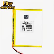 309998 3.7V 4200mAH 30100100 (polymer lithium ion battery) Li-ion battery for tablet pc 7 inch 8 inch 9inch 2024 - buy cheap