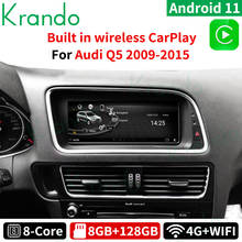 Krando Android 11.0 10.25'' 8G 128G Rom Original Style Car Radio for Audi Q5 2009-2020 Multimedia Player Stero Wireless Carplay 2024 - buy cheap