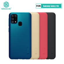 Capa dura fosca nillkin, capa para samsung galaxy m31 2024 - compre barato