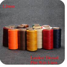 1Pcs 1.2mm Leather Thread Flat Wax Lines DIY Handmade Craft Special Line Sewing Waxed Leather Handicraft Tool Stitching 18Colors 2024 - buy cheap