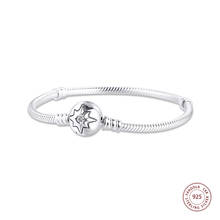 CKK Starry Sky Clasp Bracelet Argent 925 Sterling Silver Charm Bracelets Bangles for Women Fine Jewelry pulseras bijoux mujer 2024 - buy cheap