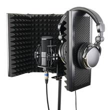 5 Панель складной Студийный микрофон изоляции щит Запись звукопоглотитель пены Панель 2024 - купить недорого