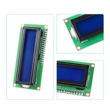 1 шт. модуль ЖКД синий зеленый экран IIC/I2C 1602 для arduino 1602 LCD UNO r3 mega2560 LCD1602 2024 - купить недорого