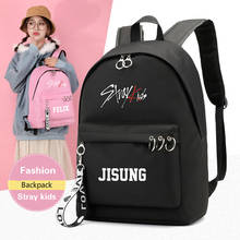 Kpop Stray kids Backpacks large capacity high quality Waterproof polyester stationery bag Breathable wearproof stray kids kpop 2024 - buy cheap