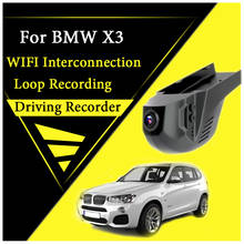 Cámara de grabación de carretera para coche, grabadora de vídeo de conducción con WiFi, DVR, para BMW X3, F25, 2011 ~ 2017 2024 - compra barato