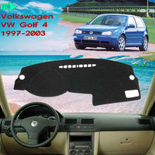for Volkswagen VW Golf 4 MK4 1997~2003 1J Dashboard Mat Cover Carpet Rug Avoid Light Sunshade Auto-Stickers Car-Accessories 2024 - buy cheap