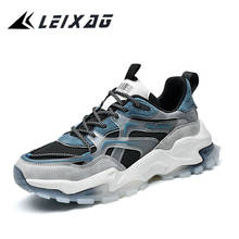 LEIXAG Men громоздкие кроссовки, амортизирующая Дорожная Спортивная обувь, дышащая обувь для бега на платформе 2024 - купить недорого
