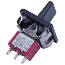 T80-r AC 250V/3A 125V/5A Momentary SPDT 3 Positions Toggle Switch T80-R 2024 - buy cheap