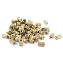 100pcs m3x8mm costura rodada parafuso de metal redondo infinito inserção de dados tom de latão 2024 - compre barato