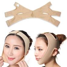 Bandagem de levantamento físico em forma de rosto, ferramenta de máscara, reduz o queixo duplo, levantamento fino, bandagem para cuidados com a pele 2024 - compre barato