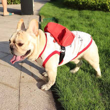 Buldogue francês de desenho animado, camiseta de verão para cães de estimação, roupas bonitas para cachorros, animal de estimação, traje de pug aqc27 2024 - compre barato