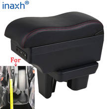 For Toyota Hilux Armrest box Retrofit parts Interior Car Armrest Storage box Holder Ashtray accessories USB LED 2024 - buy cheap