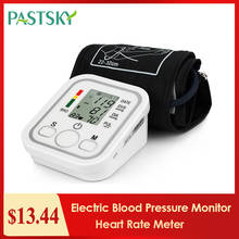 Tonómetro eléctrico para medir la presión arterial, equipo médico para medir la presión arterial, medidor de latidos del corazón 2024 - compra barato