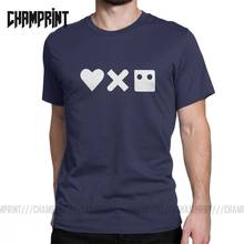 Camisetas masculinas amor morte robôs novidade camiseta de algodão manga curta camisetas crewneck roupas verão mais tamanho 4xl 5xl 6xl 2024 - compre barato