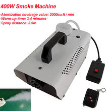 Máquina de humo profesional con Control remoto, eyector de humo de 2020 W, equipo de DJ para escenario y fiestas, nebulizador LED, novedad de 400 2024 - compra barato
