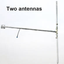 FMUSER Two Bay FM Dipole  Antenna With Splitter 98-108Mhz for 1-300W FM Radio Transmitter 2024 - buy cheap