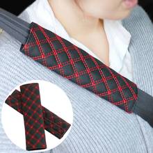 Cinturón de seguridad Universal para coche, almohadilla de protección cómoda para los hombros, accesorio de diseño de gancho y bucle, accesorios interiores 2024 - compra barato
