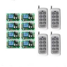 433mhz  DC 12V 10 A 1 Channel RF Wireless Remote Control  lighting switch  Receiver  Transmitter   100m
