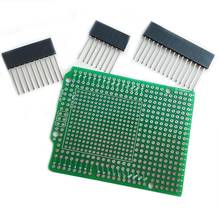 Прототип PCB для Arduino UNO R3 Щит платы DIY, комбо 2 мм + 2,54 мм шаг 2024 - купить недорого