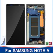 Pantalla LCD ORIGINAL SUPER AMOLED de 6,4 pulgadas para SAMSUNG GALAXY Note 9, Note9, N960F, montaje de digitalizador con pantalla táctil con marco 2024 - compra barato