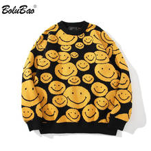 Bolubao suéter masculino de outono e inverno, blusa de desenhos animados, hip hop, streetwear, harajuku, 2021 2024 - compre barato