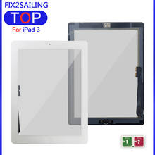 100% tested New Touch Screen For iPad 3 Touch Screen Glass Digitizer assembly A1416 A1403 A1430 With/Without Key For iPad 3 2024 - buy cheap