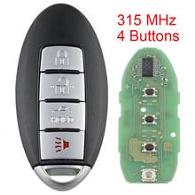 315 MHZ Substituição Keyless Entry Remoto Chave Fob Uncut KR55WK48903 apto para Murano / Versa / Nissan Altima 2007-2014 2024 - compre barato