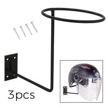 Soporte para casco de motocicleta, gancho de hierro montado en la pared, accesorios gruesos 2024 - compra barato