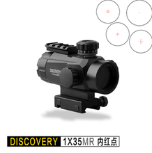 Discovery 1X35 red dot Tactical optical sight Hunting rifle scope 11 Level Brightness Control Picatinny 20mm Rail fit airsoft 2024 - buy cheap