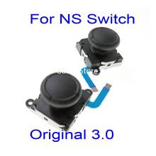 50 шт., запасные части для контроллера Nintendo Switch NS Joy Con, оригинальные новые 3,0 3D аналоговые джойстики, запасные сенсоры 2024 - купить недорого